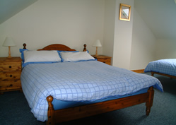 Master Bedroom - Comfortable and spacious sleeping accommodation with stunning views over Strangford Lough, Northern Ireland