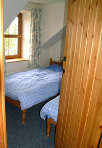 Bedroom 1 - Offering Twin Beds again with wonderful views over Strangford Lough - all part of Ballymorran Self Catering Holiday Accommodation