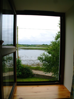 Stunning Views from the bed room over Ballymorran BAy from these exceptional Self Catering Cottages located on the Shores of Strangford Lough, Co Down, Northern Ireland